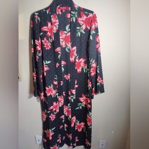 Guess Top Kimono Boho Artsy Romantic Long Kimono